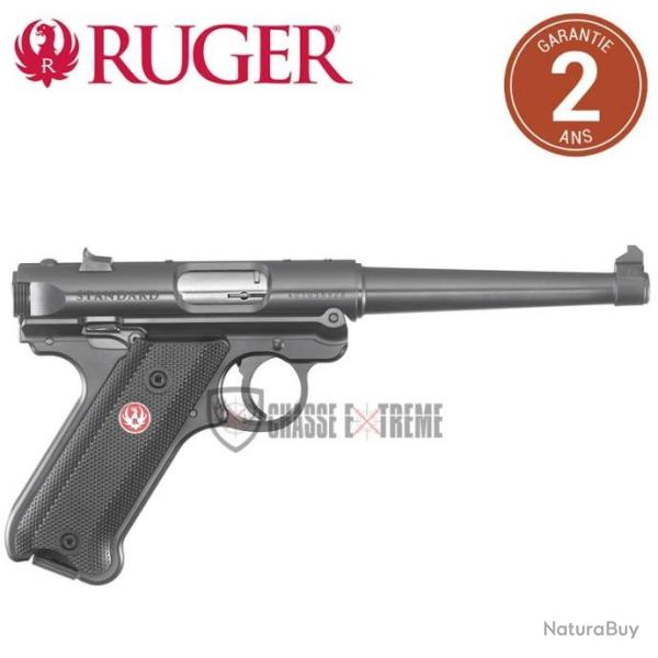 Pistolet RUGER MARK IV Standard Bronz� 6" cal 22Lr