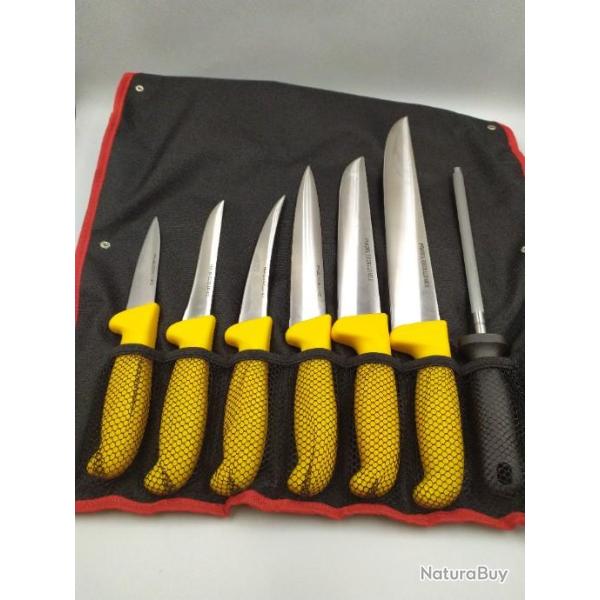 PRADEL EXCELLENCE THIERS SAC DE COUTELLERIE 7 PIECES CONVERTIBLE EN TABLIER B