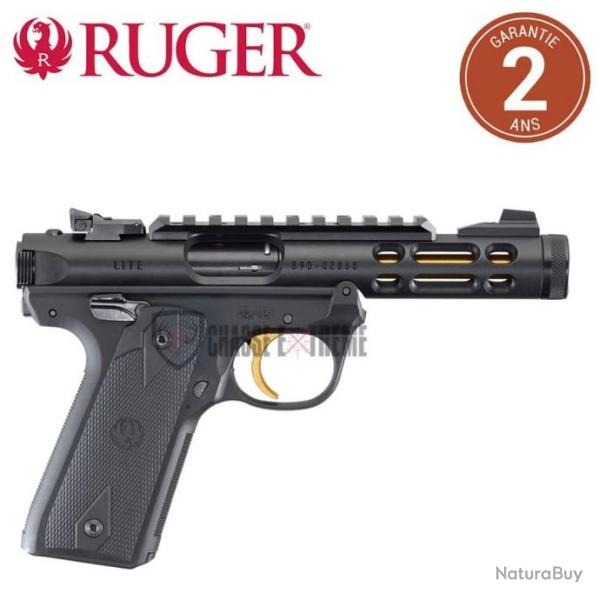 Pistolet RUGER MARK IV 22/45 Lite Noir Anodise Filet� calibre 22Lr