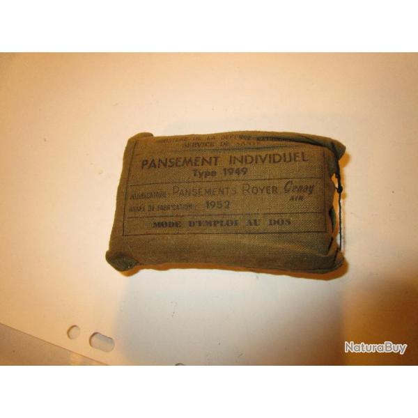 Pansement militaire ROYER-GENAY ,pour collection .