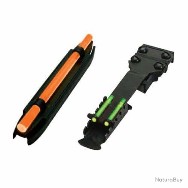 Ensemble Hausse et Guidon Hi Viz Aimant� 6.3 � 7.5 mm - 5.5 � 8.2 mm