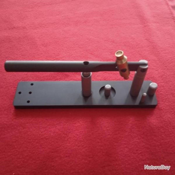 Presse poudre noire 36/44 Plaque alu anodis�e  noire compatible LEMATT