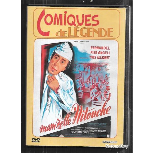 mam'zelle nitouche  dvd com�die , fernandel, d'yves all�gret , dragons