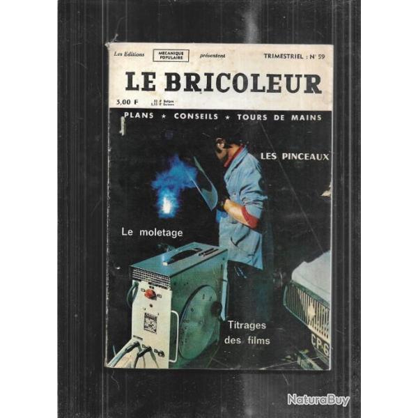 le bricoleur par m�canique populaire 1968, jouets blind�s pour les enfants , camionnette camping car