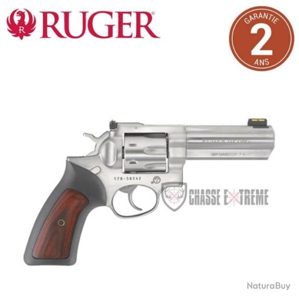 Revolver RUGER GP100 Stainless Hausse R�glable 4.2" cal 357 Mag