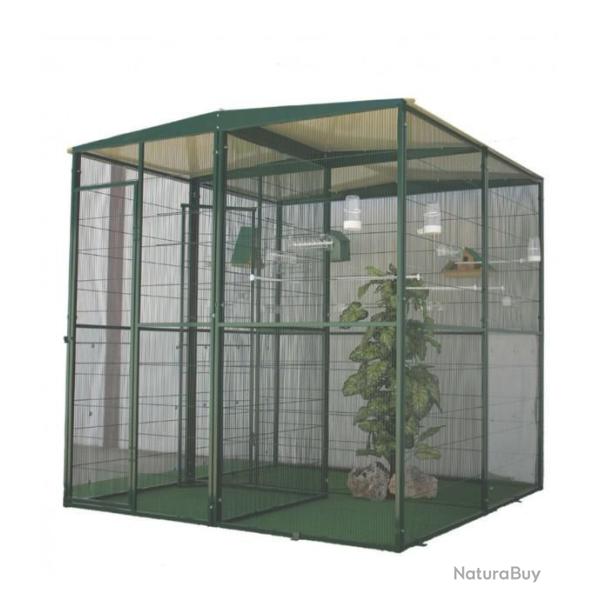 Voli�re GEANTE 2x2x2m perruche canari voliere de jardin NEUF 13O Voli�re 2x2x2 cielterre-commerce