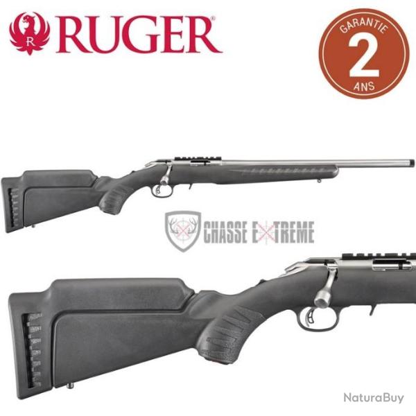 Carabine RUGER American Rimfire Inox 46cm Cal 22 Lr