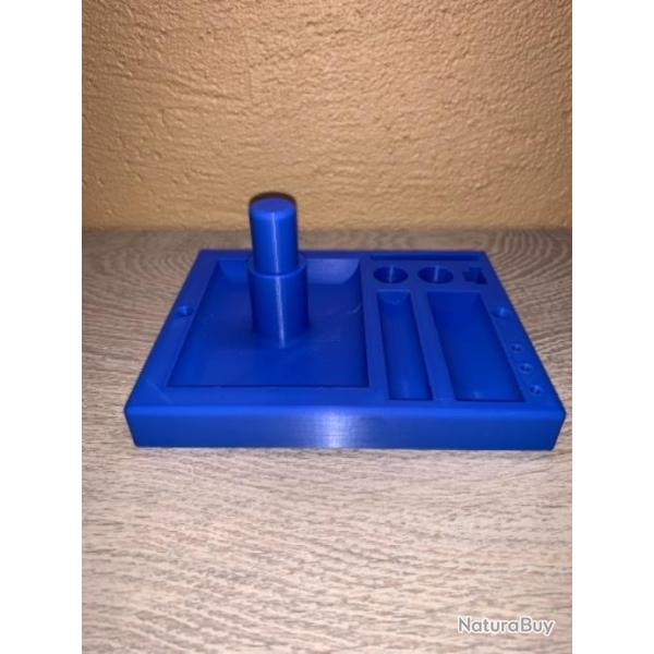 Support bleu pour conversion et plateau porte outils dillon XL 650 et XL 750