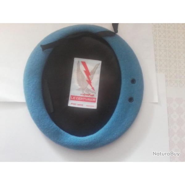 beret bleu de l'ONU taille 59 frabrication Franaise neuf