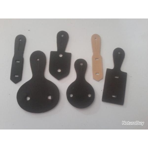 6 supports d'insignes 12