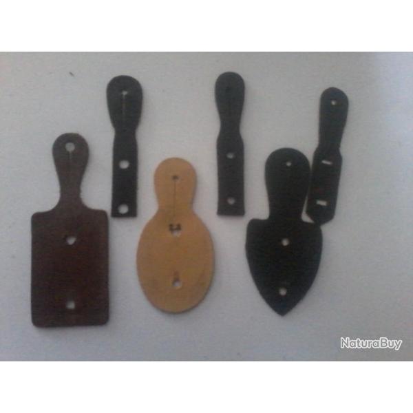 6 supports d'insignes 17