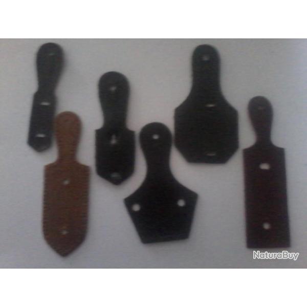 6 supports d'insignes 25