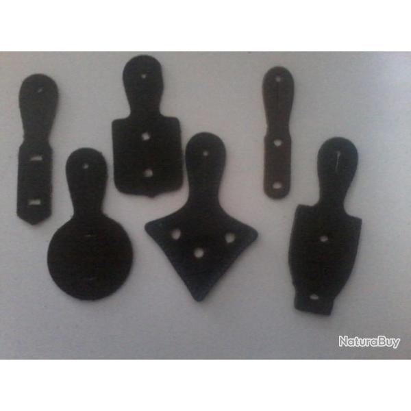 6 supports d'insignes 27