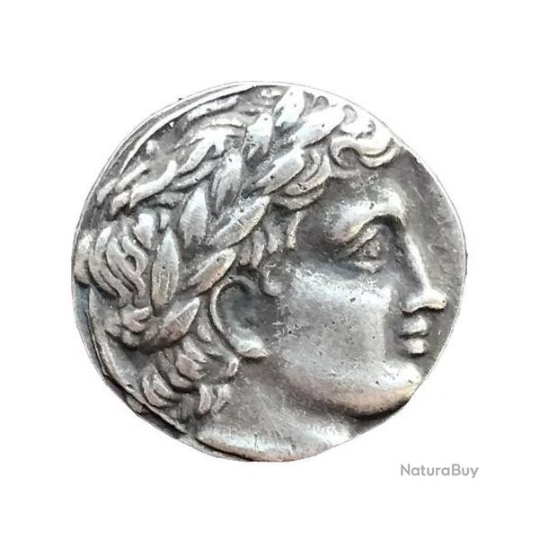 Pi�ce monnaie Grecque APOLLO reproduction l�gale (magnifique et rare)