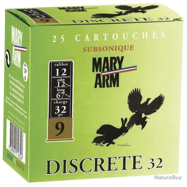 CAL 12 67 DISCR�TE 32 SUBSONIQUE MARY ARM