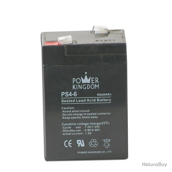Batterie 6 volts / 4 Ah