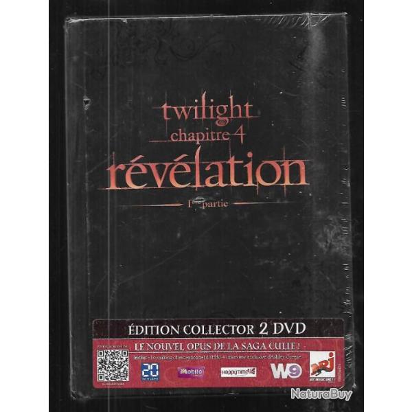 twilight chapitre 4 r�v�lation 1�re partie , neuf sous blister collector 2 dvd
