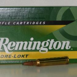 MUNITIONS REMINGTON CORE LOKT 180 GR CAL. 300WIN MAG X20