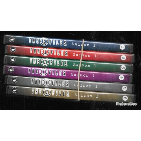 the x-files saison 1 lot de 6 dvd soit 18 �pisodes david dochovny mulder et scully x files