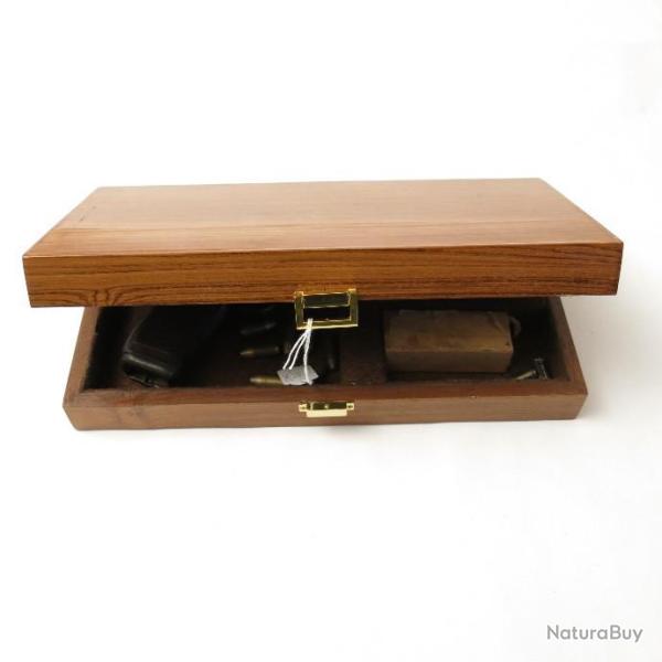 Boite de pr�sentation pistolet Glisenti r�f 1