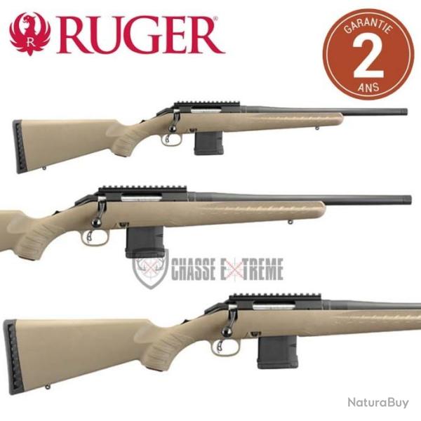 Carabine RUGER American Ranch Fde 41cm Cal 300blk
