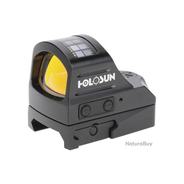 Viseur Holosun reflex sight 407C noir point rouge 2 moa 1x