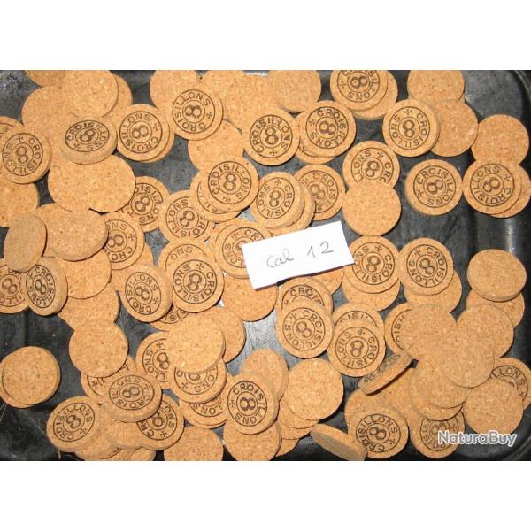 Rondelles  li�ge  No  8  croisillon  calibre  12  ou  neutre