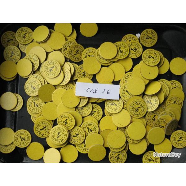 Cartons  jaunes  calibre  16  No  4  marquage  armurier  ou  neutre .