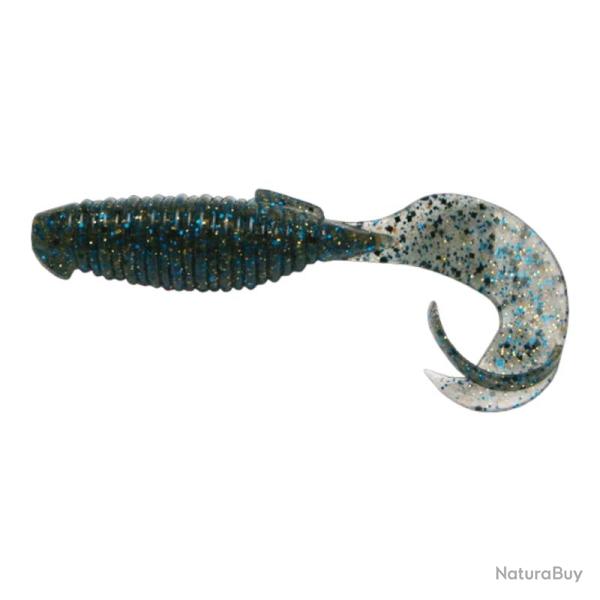 Leurre Keitech flapper grub 10.1cm Blue Gill
