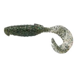 Leurre Keitech flapper grub 10.1cm Silver Shad