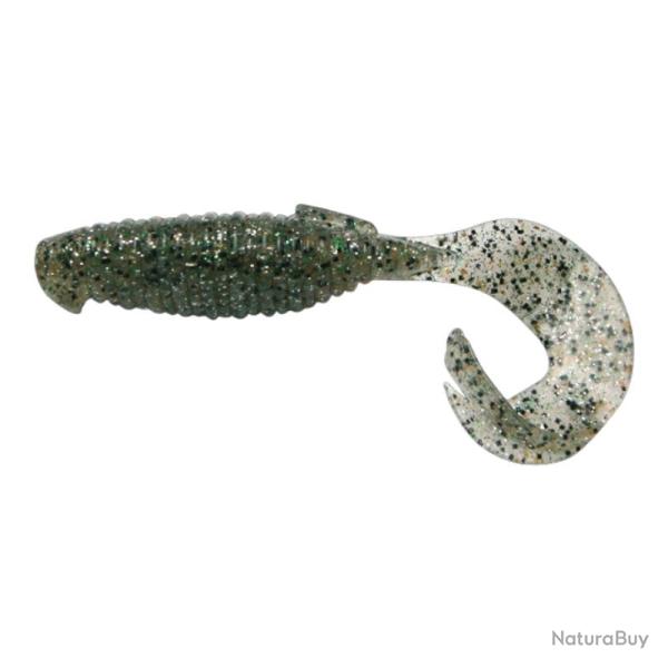 Leurre Keitech flapper grub 10.1cm Silver Shad