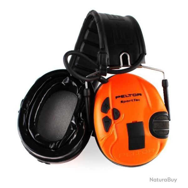 CASQUE PELTOR 3M ELECTRONIQUE  SPORT TAC (NEUF) (KIT GEL OFFERT)