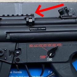 Rail AIRSOFT POUR G3/MP5