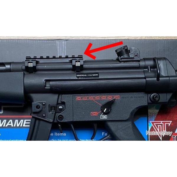 Rail AIRSOFT POUR G3/MP5