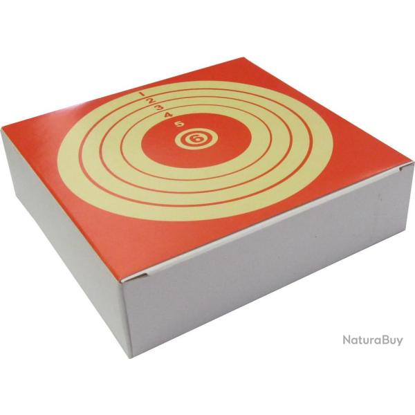 Carton de 100 Cibles Carton 14x14cm