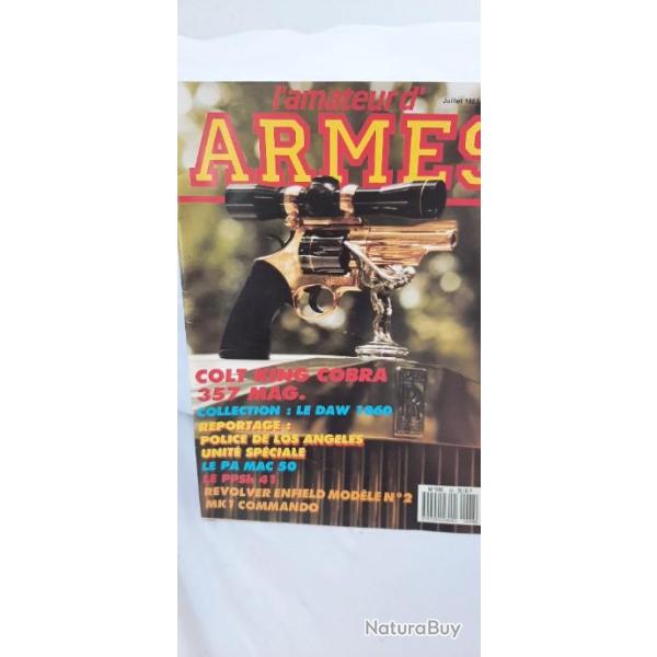 L' Amateur d'Armes  n� 68  - Juillet 1987