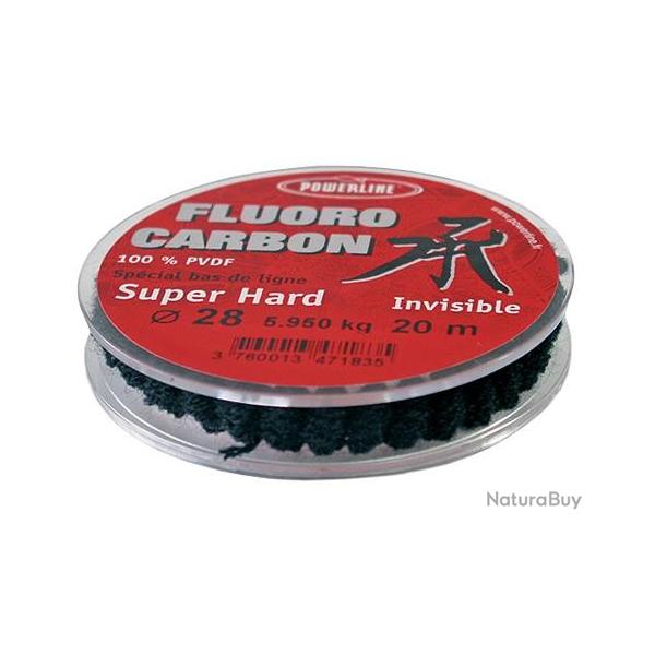FIL FLUORO CARBON HARD 50M 0.60mm / 21.8kg