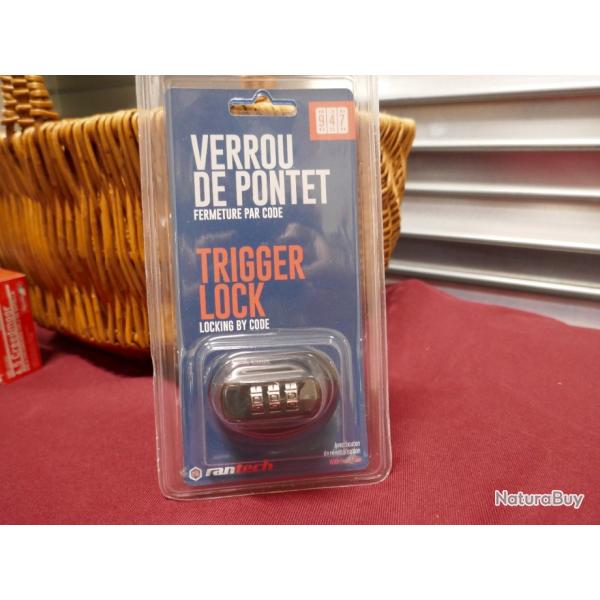 Verrou de Pontet � code TRIGGER LOCK