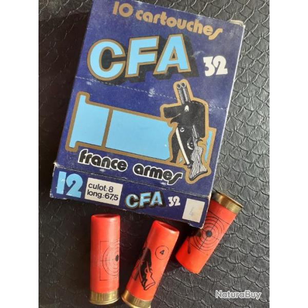 10 Cartouches France Armes  12/67.5