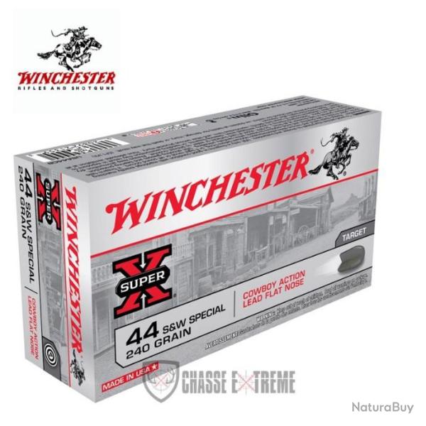 50 Munitions WINCHESTER Super-X cal 44S&W spec 240gr LRN
