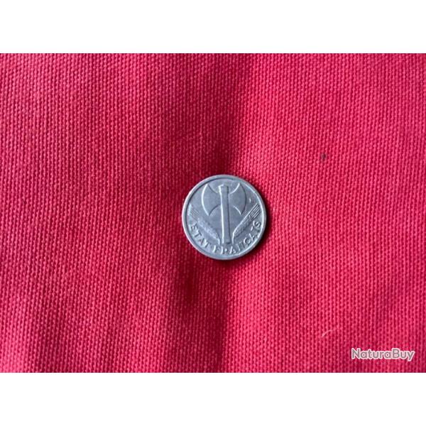 Pi�ce de un franc de 1944