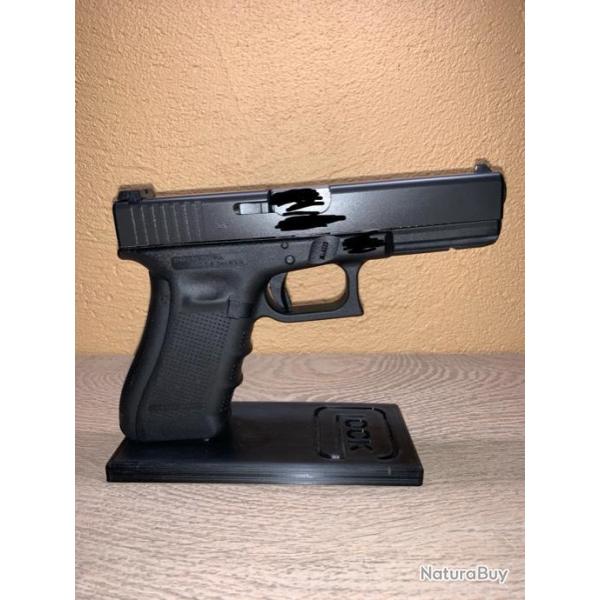 Support pour pistolet Glock 17/19/26/34 gen1/2/3/4/5