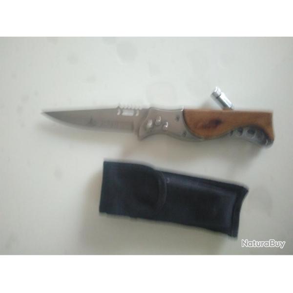 couteau Fengli automatique avec lampe