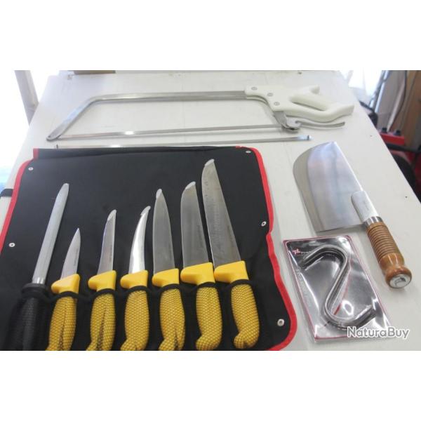 LOT DE DECOUPE DE VIANDE "BYRO" BIS