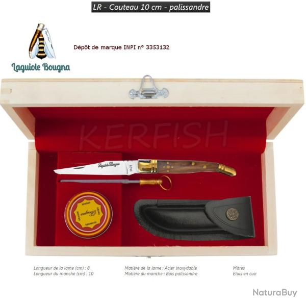Coffret Couteau N5241 Palissandre Laguiole BOUGNA