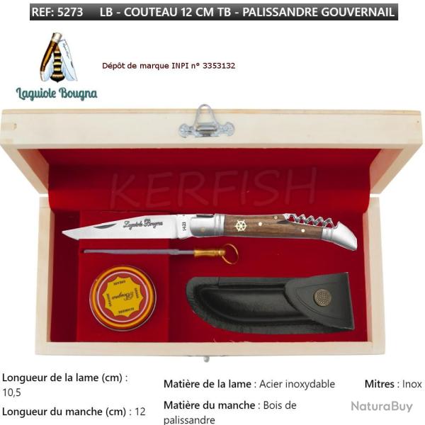 Coffret Couteau N�5273 TB GOUVERNAIL Laguiole BOUGNA