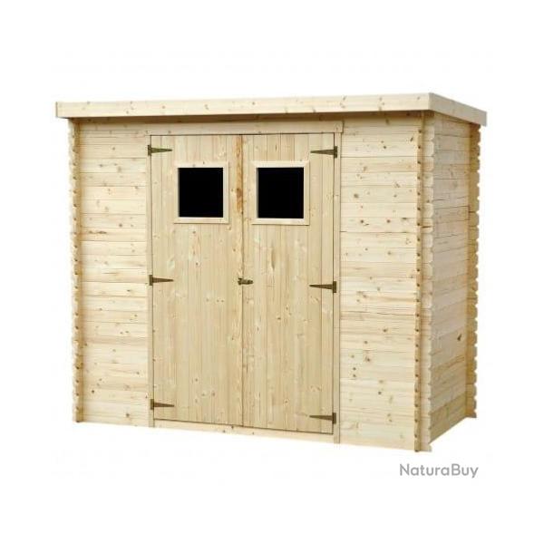 Abri de jardin 3,44 m sapin FSC abri en bois abri outillage rangement bois cielterre-commerce