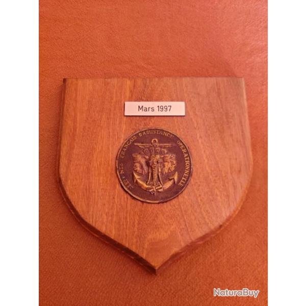 Plaque EFAO  ( Elements Franais en Afrique Occidentale )