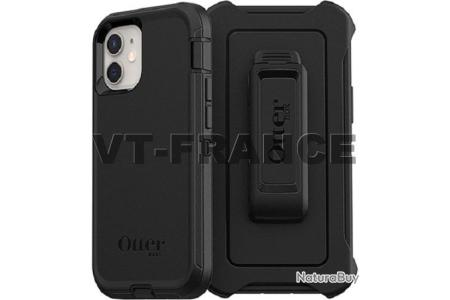 Coque Otterbox Defender Pour IPhone 16 – Noire Avec étui Ceinturon (Occasion, état Neuf)