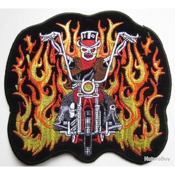 PATCH-ECUSSON GM MOTO/FLAMME - Ref.91